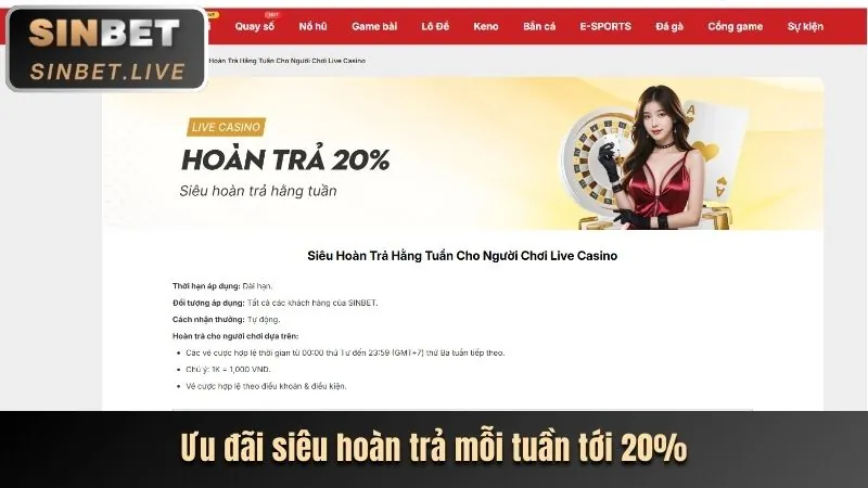 Thưởng chào mừng cho cá cược thể thao